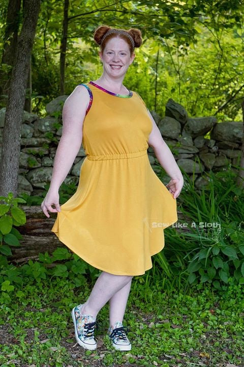 The With Care Dress PDF Sewing Pattern