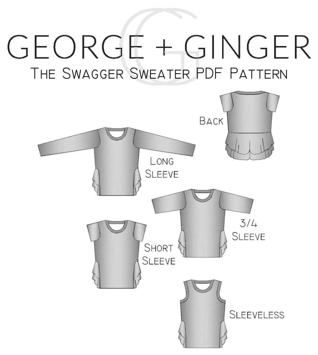 The Swagger Sweater PDF Sewing Pattern