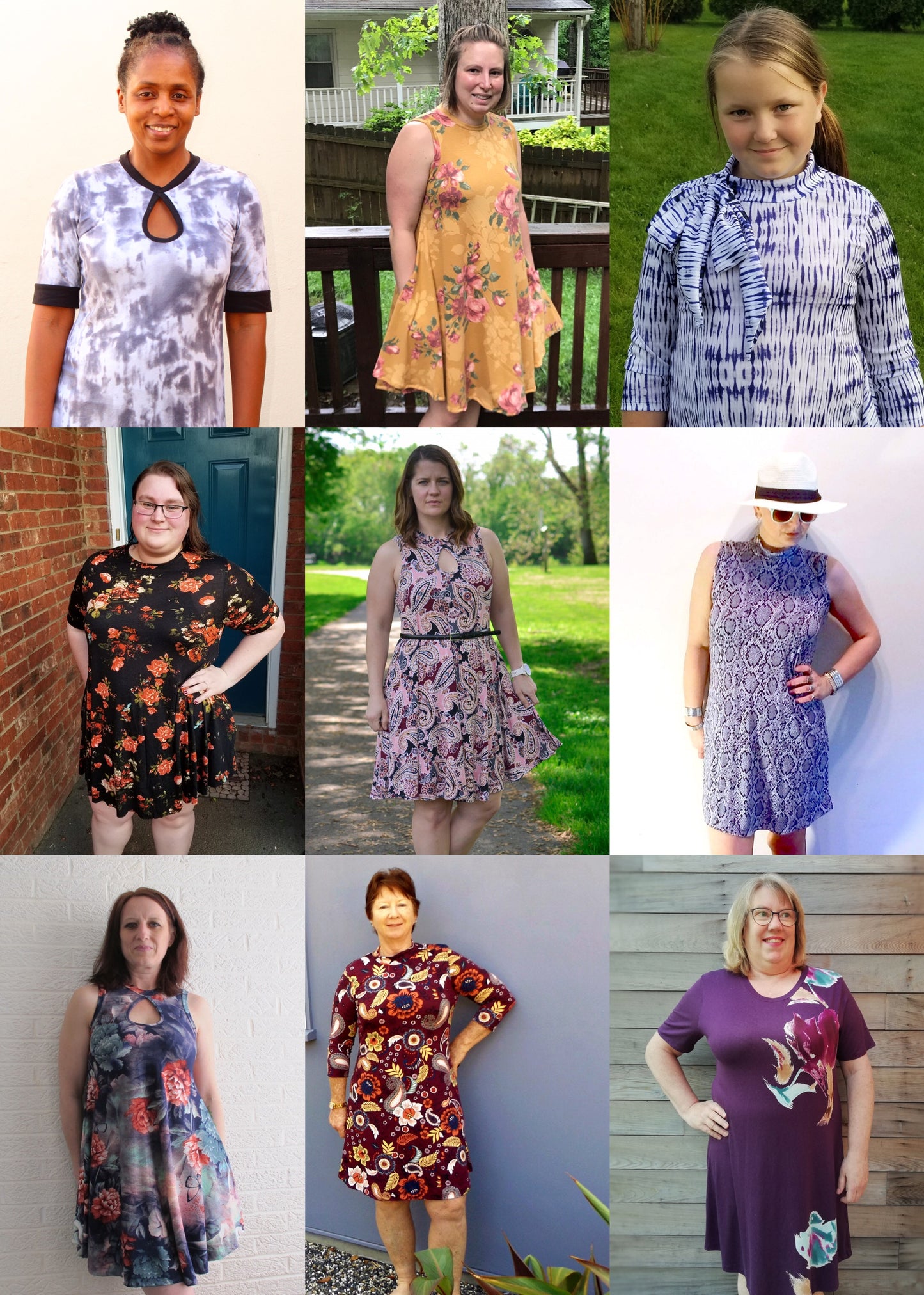 The Drama Dress PDF Sewing Pattern