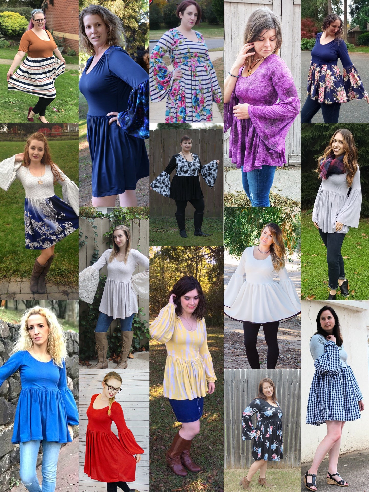 The Lively Top and Dress PDF Sewing Pattern