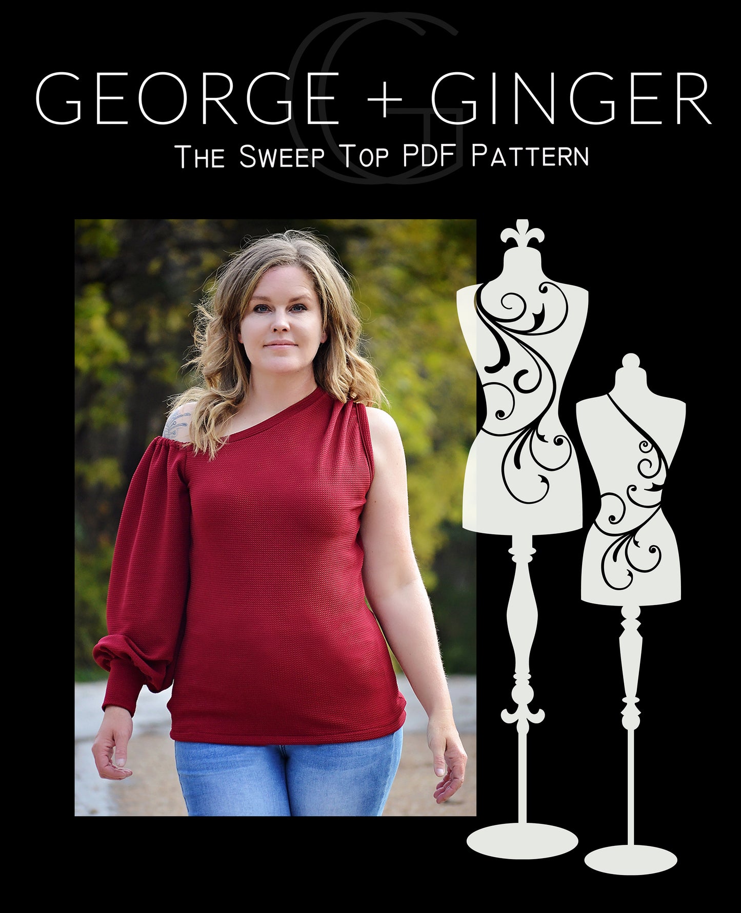 The Sweep Top PDF Sewing Pattern