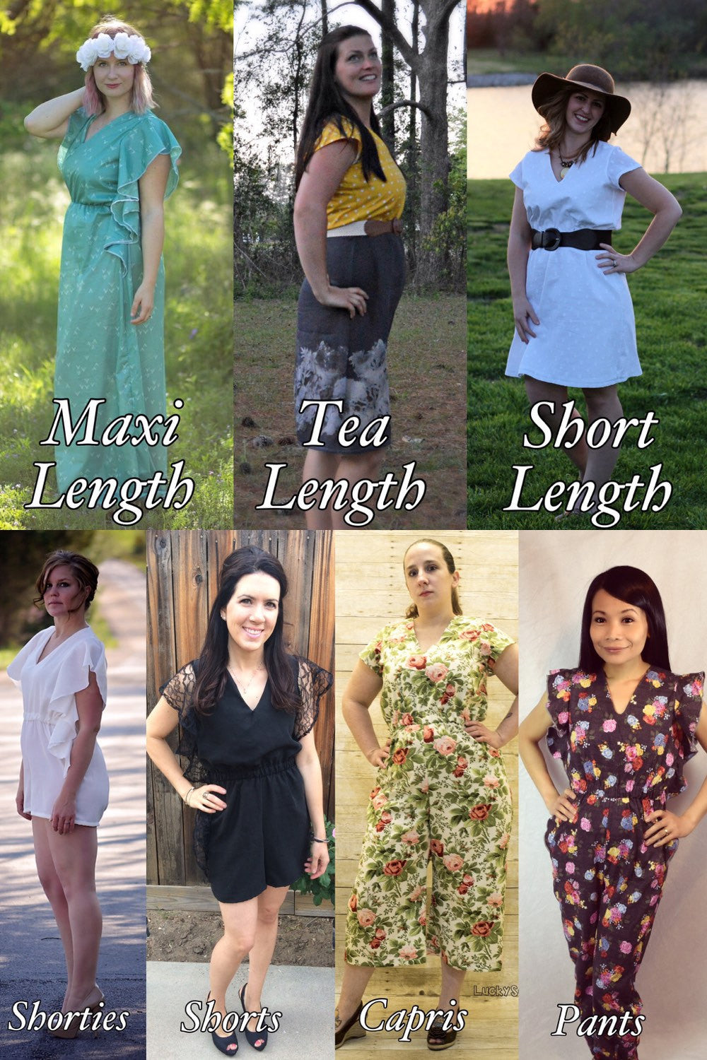 The Goddess Romper Dress PDF Sewing Pattern