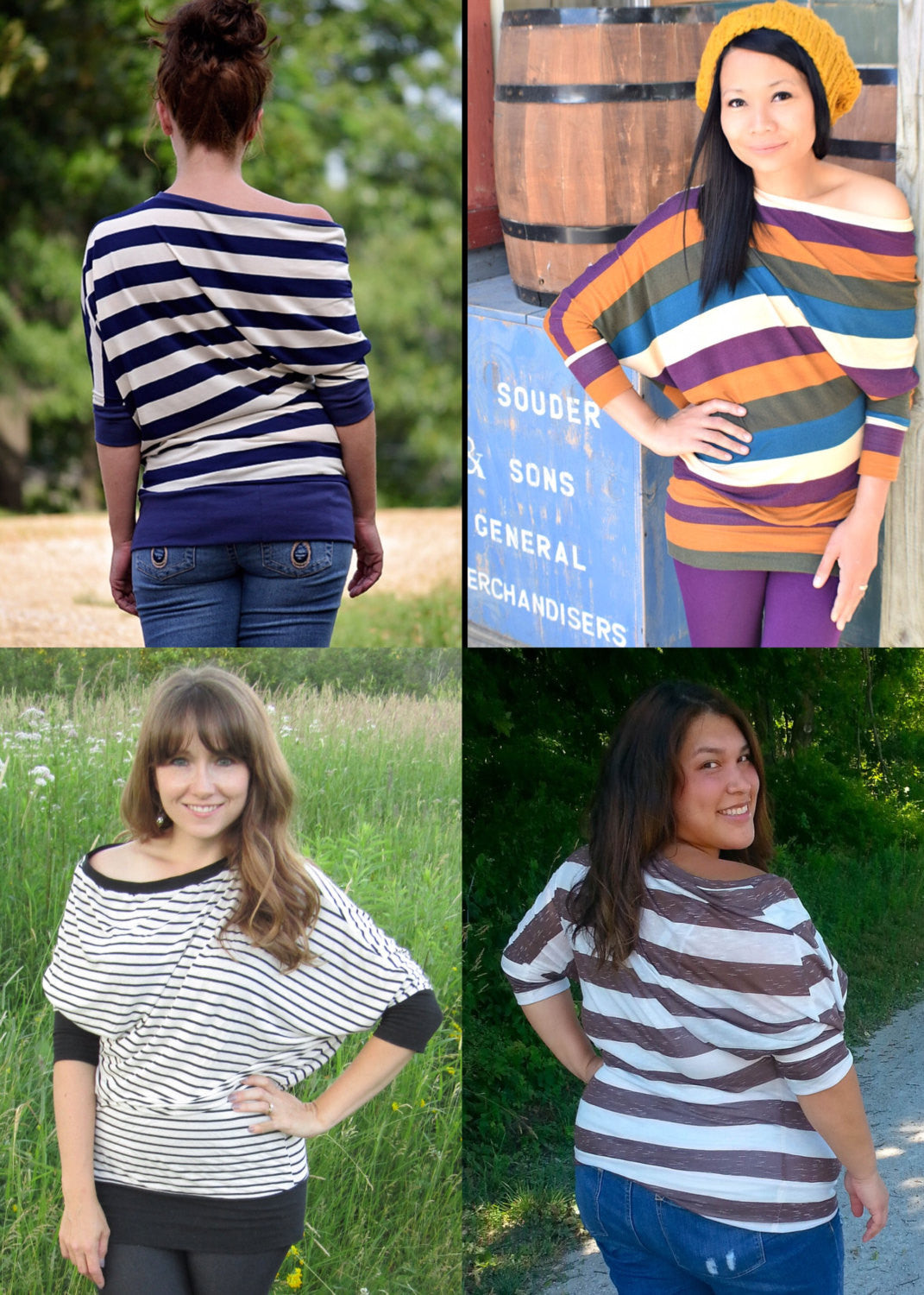 The Traverse Tee PDF Sewing Pattern