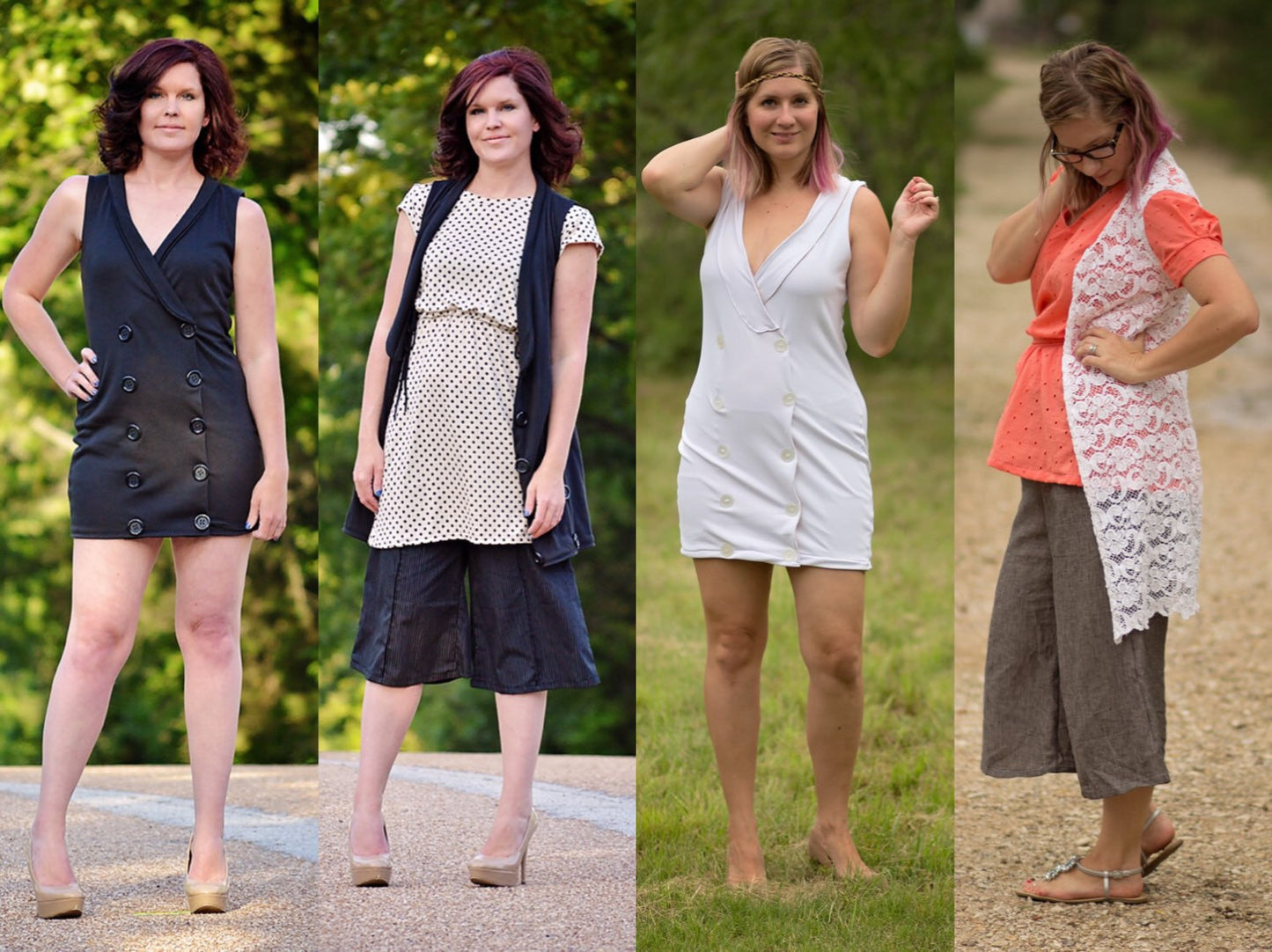 The Capsule Wrap Vest Dress PDF Sewing Pattern