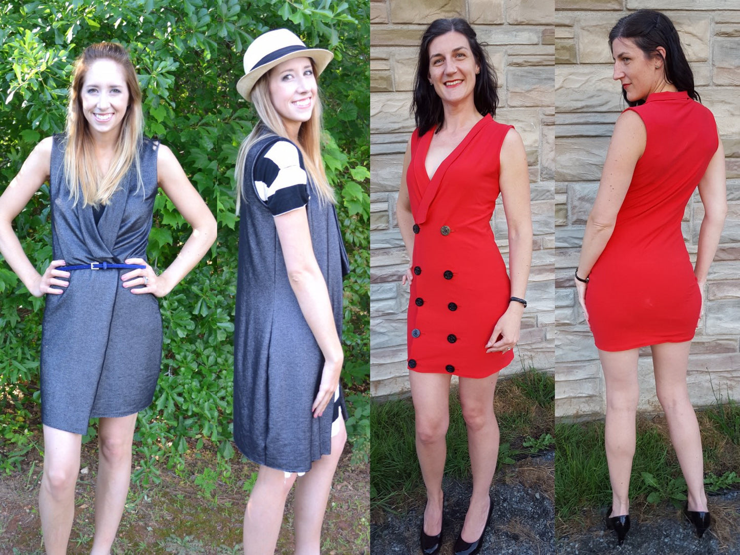The Capsule Wrap Vest Dress PDF Sewing Pattern