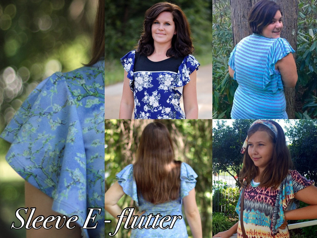The Super Sleeve Top PDF Sewing Pattern