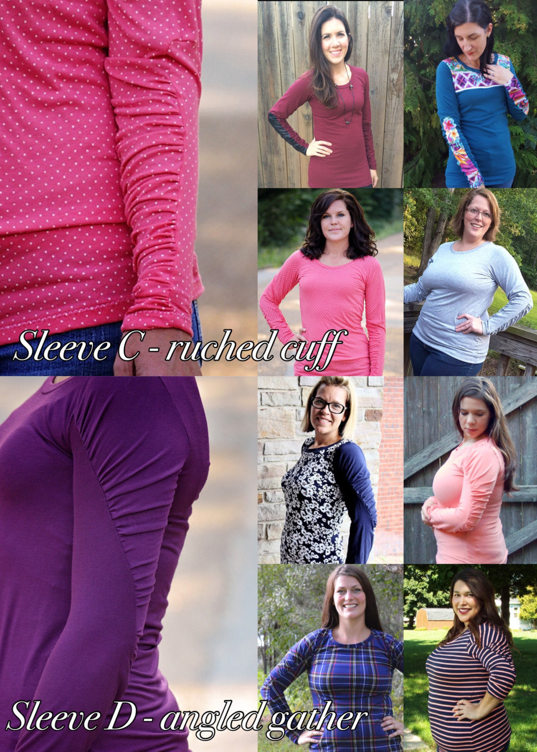 The Super Sleeve Top PDF Sewing Pattern