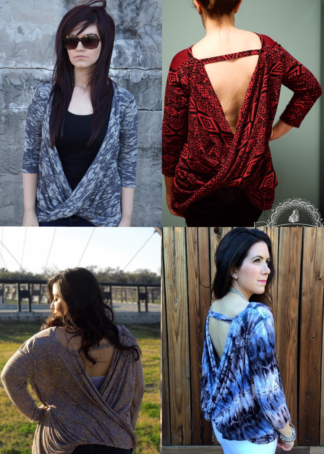 The Twisty Top PDF Sewing Pattern