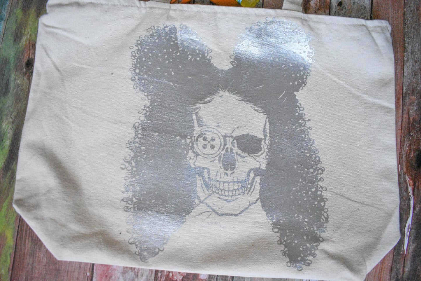 Sewing Skull (Hairstyle #28) Digital Cut File
