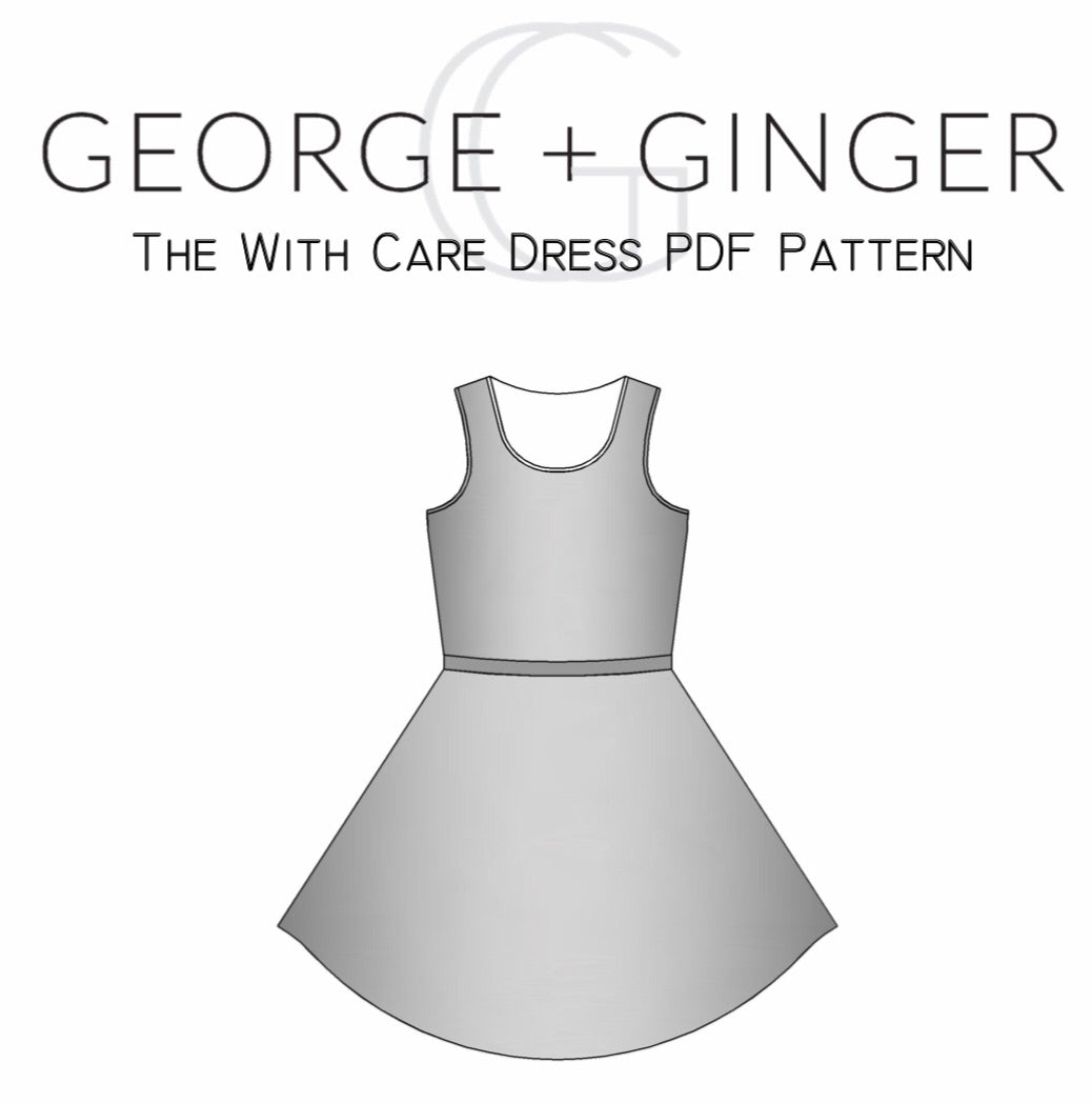 The With Care Dress PDF Sewing Pattern