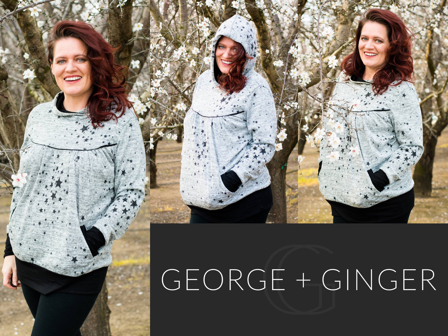 The Monna Hoodie PDF Sewing Pattern