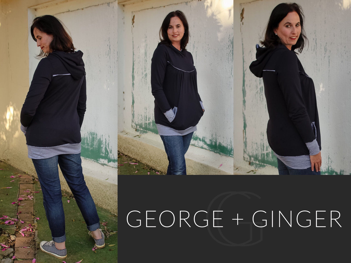 The Monna Hoodie PDF Sewing Pattern