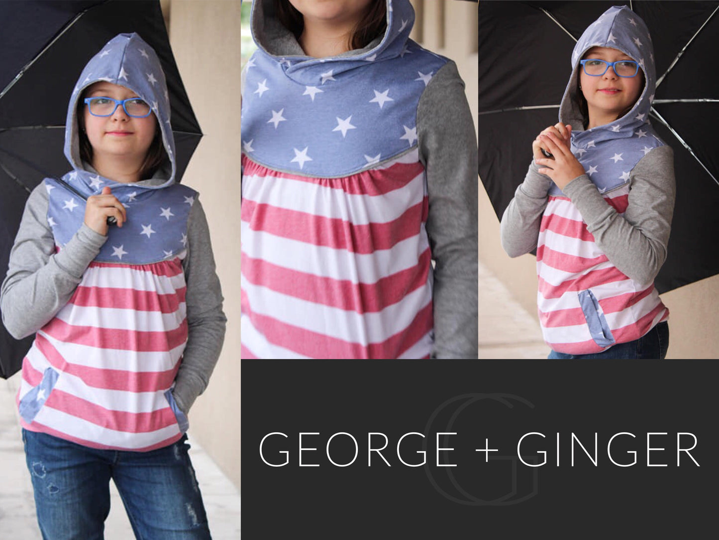 The Monna Hoodie PDF Sewing Pattern