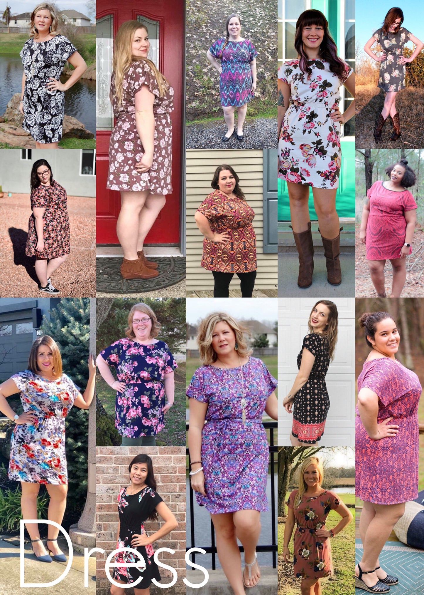 The With Love Dress PDF Sewing Pattern