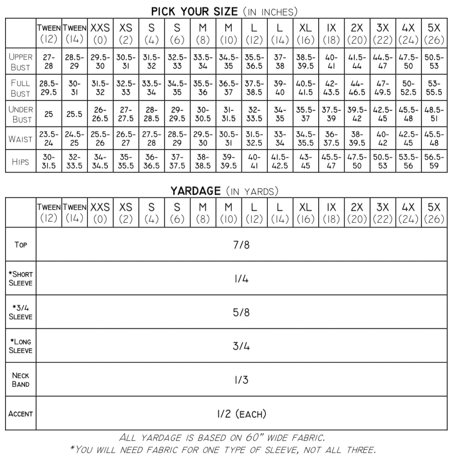 The Extra Top PDF Sewing Pattern