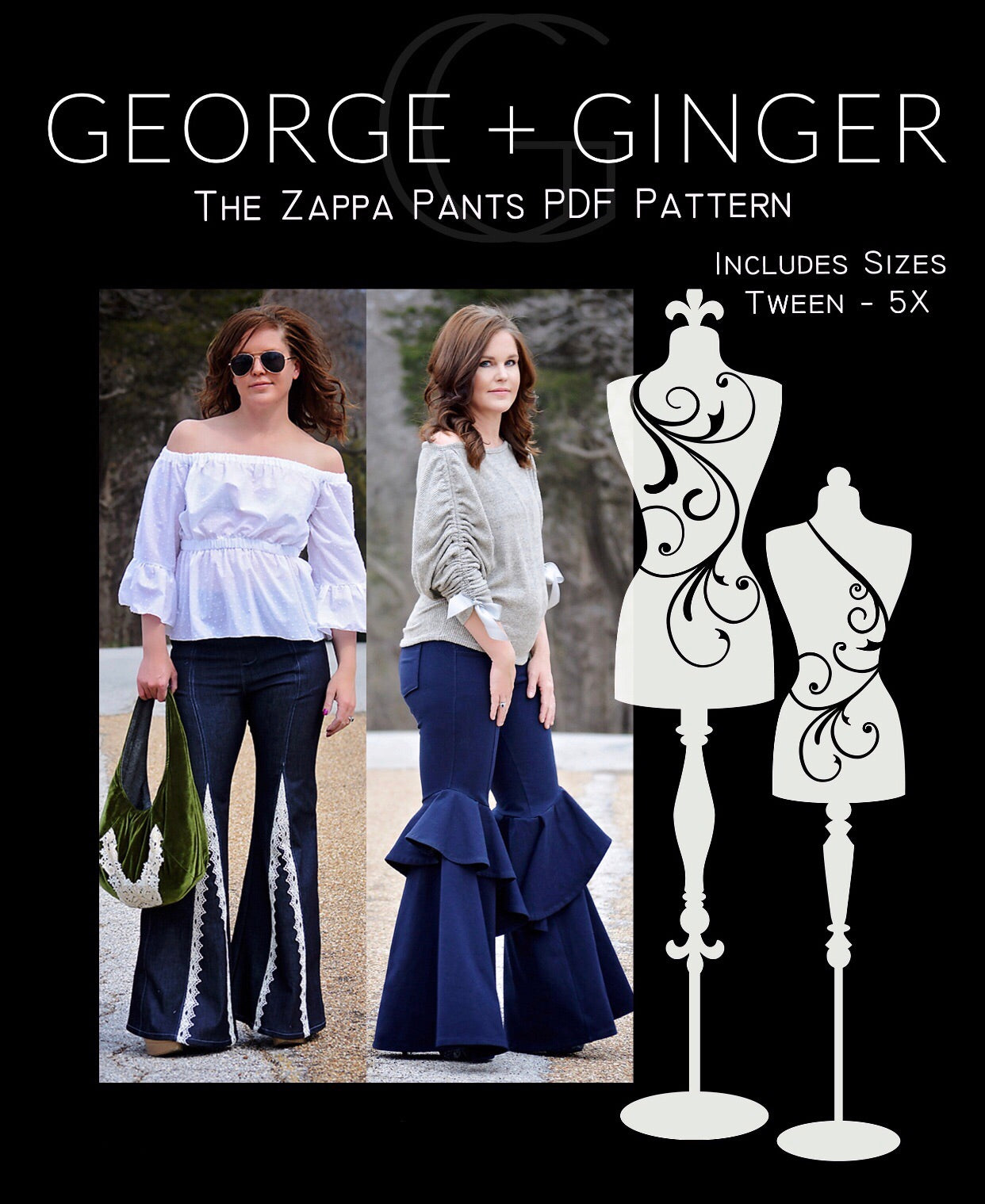 the-zappa-pants-pdf-sewing-pattern-george-and-ginger-patterns for Free Printable Sewing Patterns Pdf Pants The Zappa Pants PDF Sewing Pattern – George And Ginger Patterns for Free Printable Sewing Patterns Pdf Pants