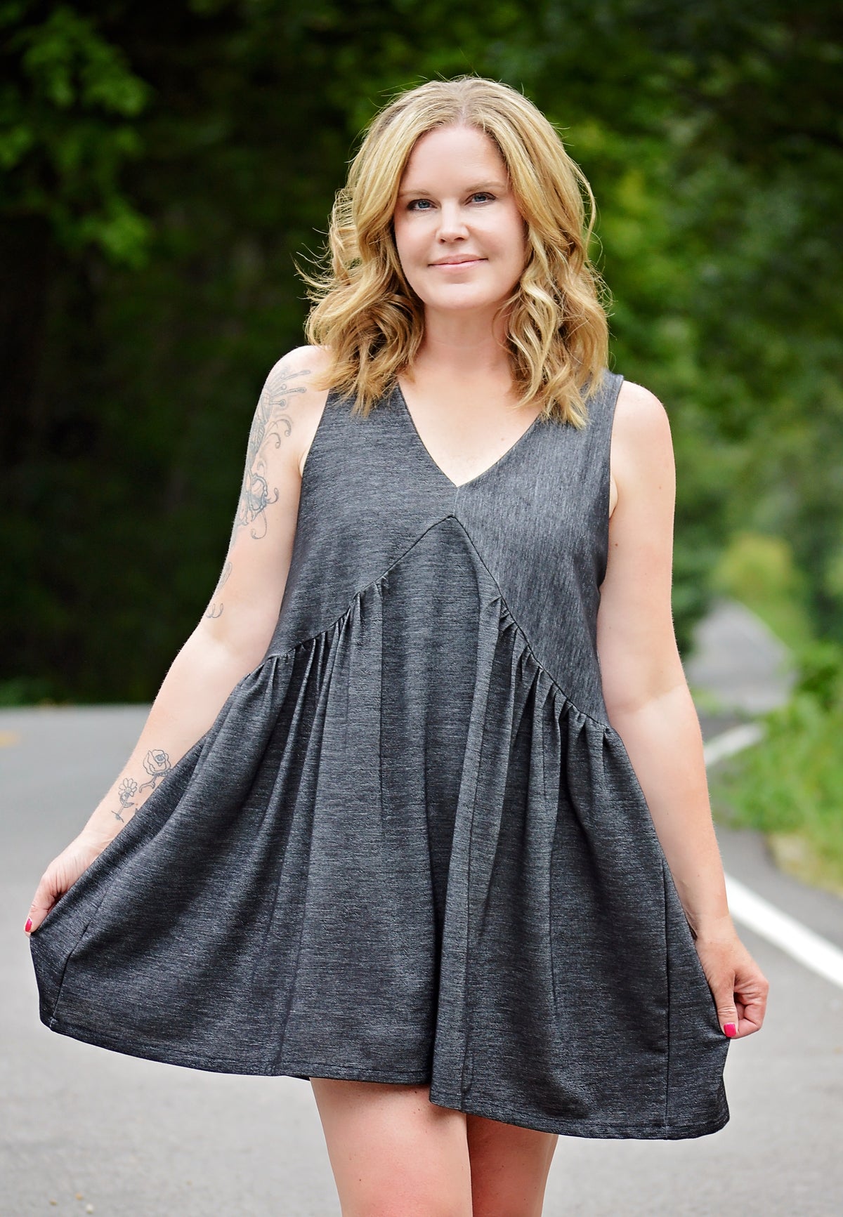 The TikTok Sunray Dress PDF Sewing Pattern – George And Ginger Patterns