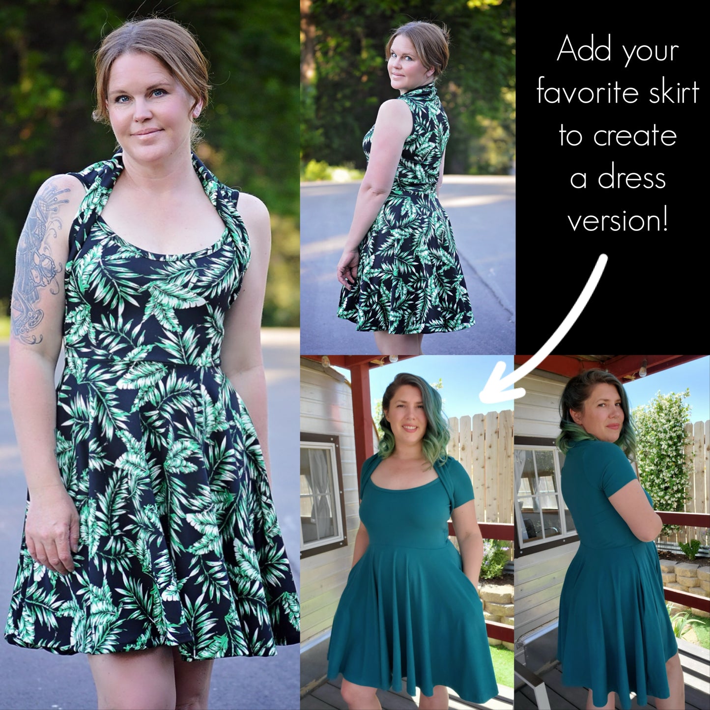 The Pop Top PDF Sewing Pattern