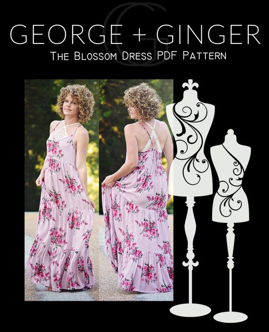 The Blossom Dress PDF Sewing Pattern