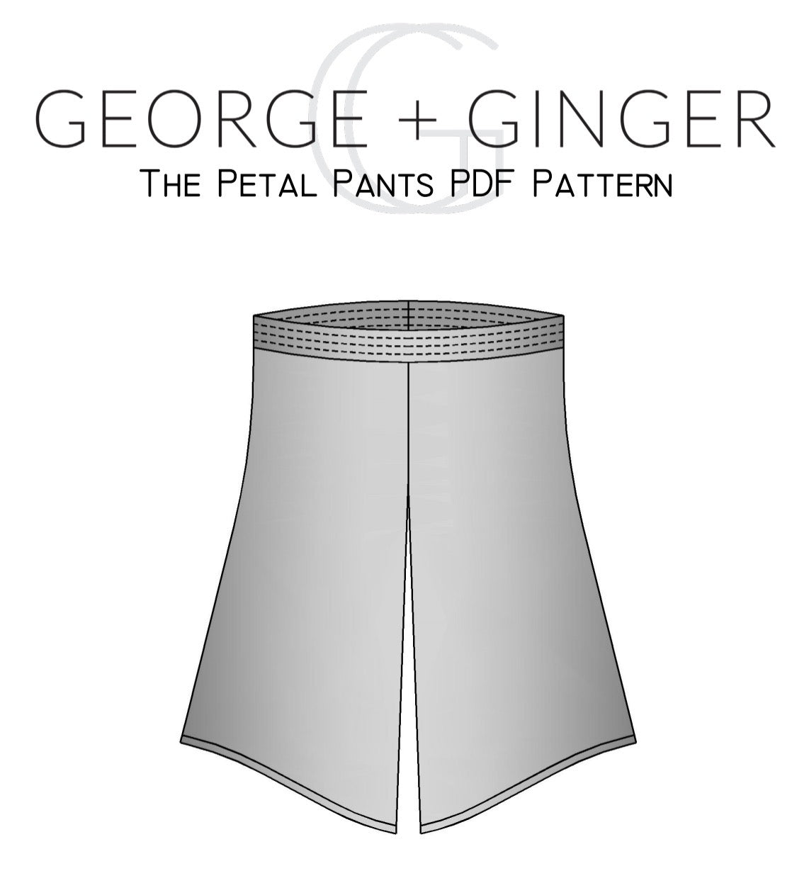 The Petal Pants PDF Sewing Pattern