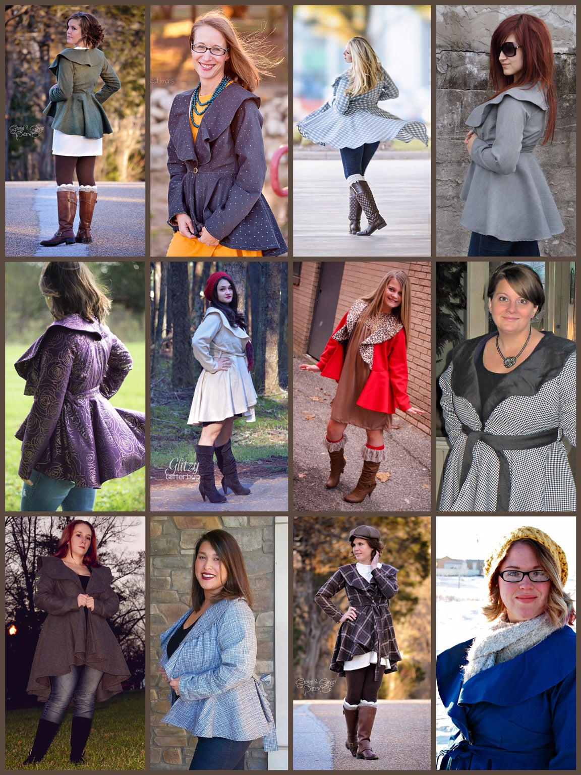 The Downtown Overcoat PDF Sewing Pattern