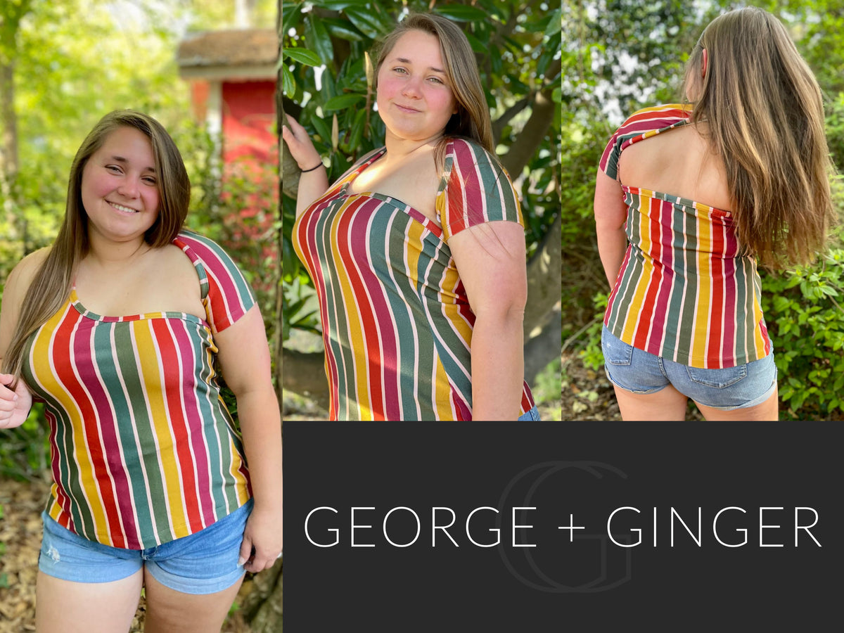 George Ginger Patterns The Cosmo Top and Dress PDF Sewing Pattern – George And Ginger Patterns