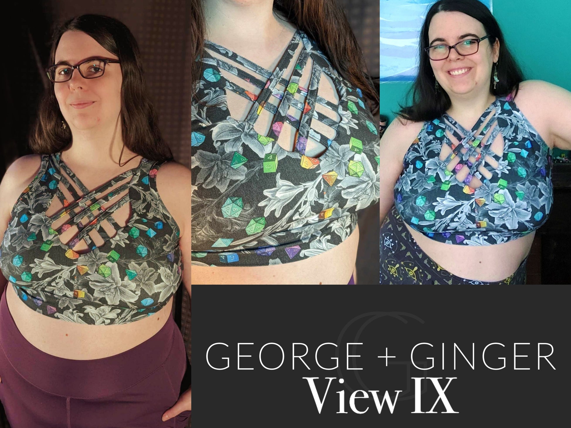 The Change It Up Bra (Front Edition) PDF Sewing Pattern – George