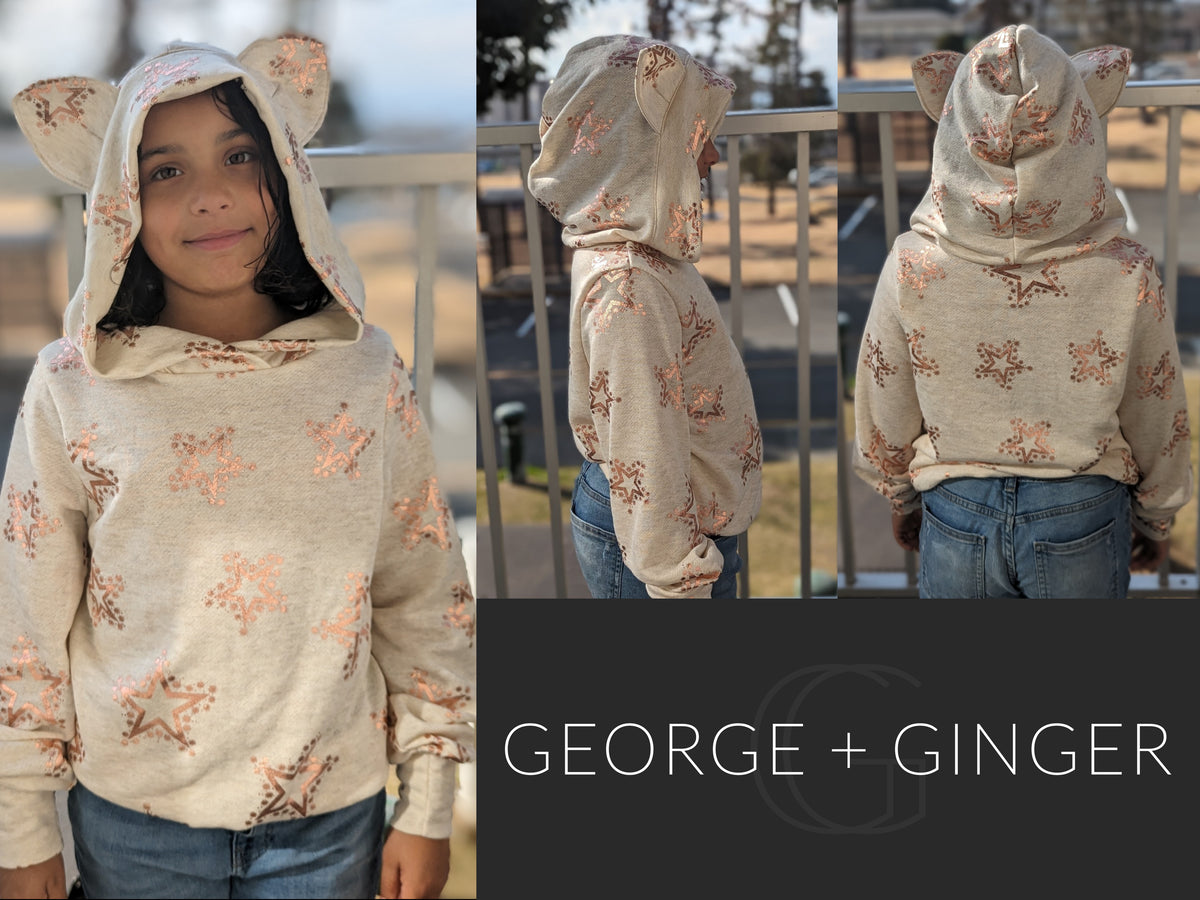The Trefoil Hoodie Dress PDF Sewing Pattern – George And Ginger Patterns