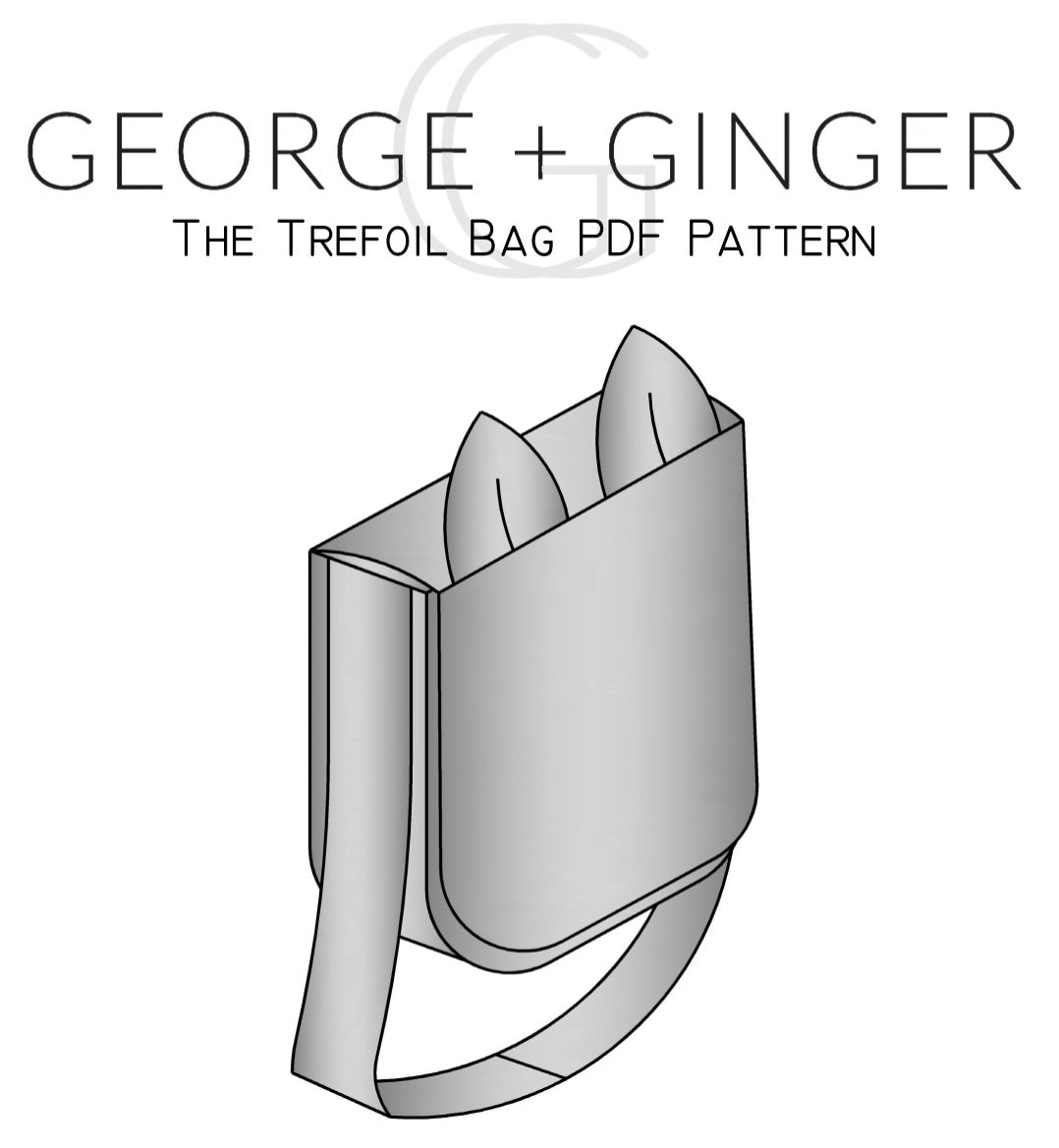 The Trefoil Hoodie Dress PDF Sewing Pattern