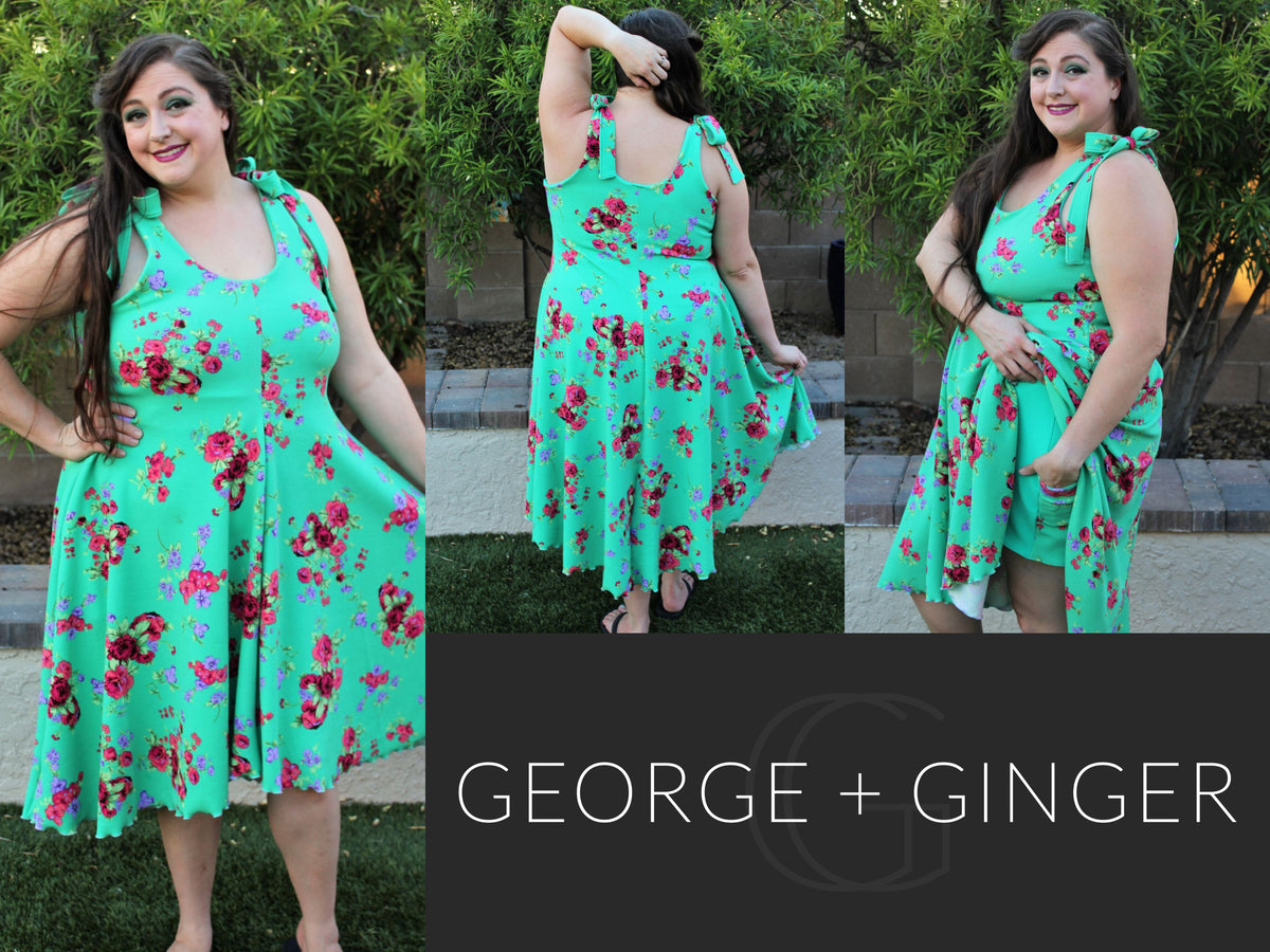 Pc George Ginger The Oracular Romper PDF Sewing Pattern – George And Ginger Patterns