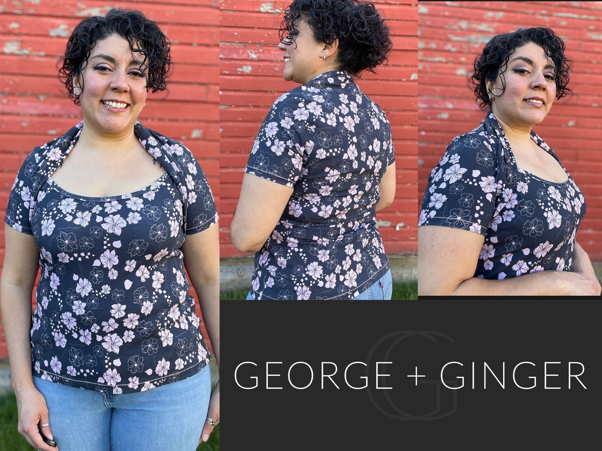 The Pop Top PDF Sewing Pattern – George And Ginger Patterns