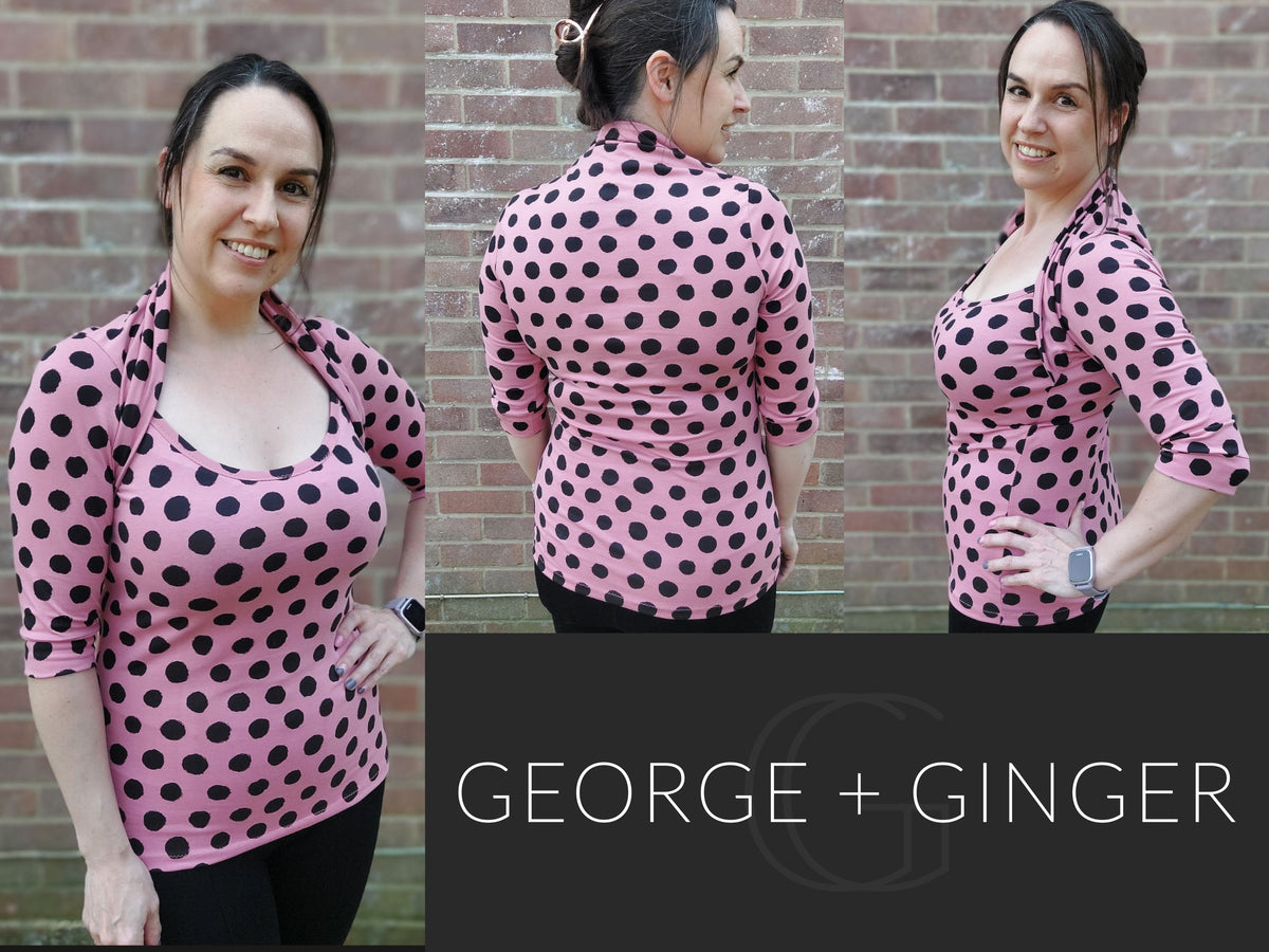 George Ginger Patterns The Pop Top PDF Sewing Pattern – George And Ginger Patterns