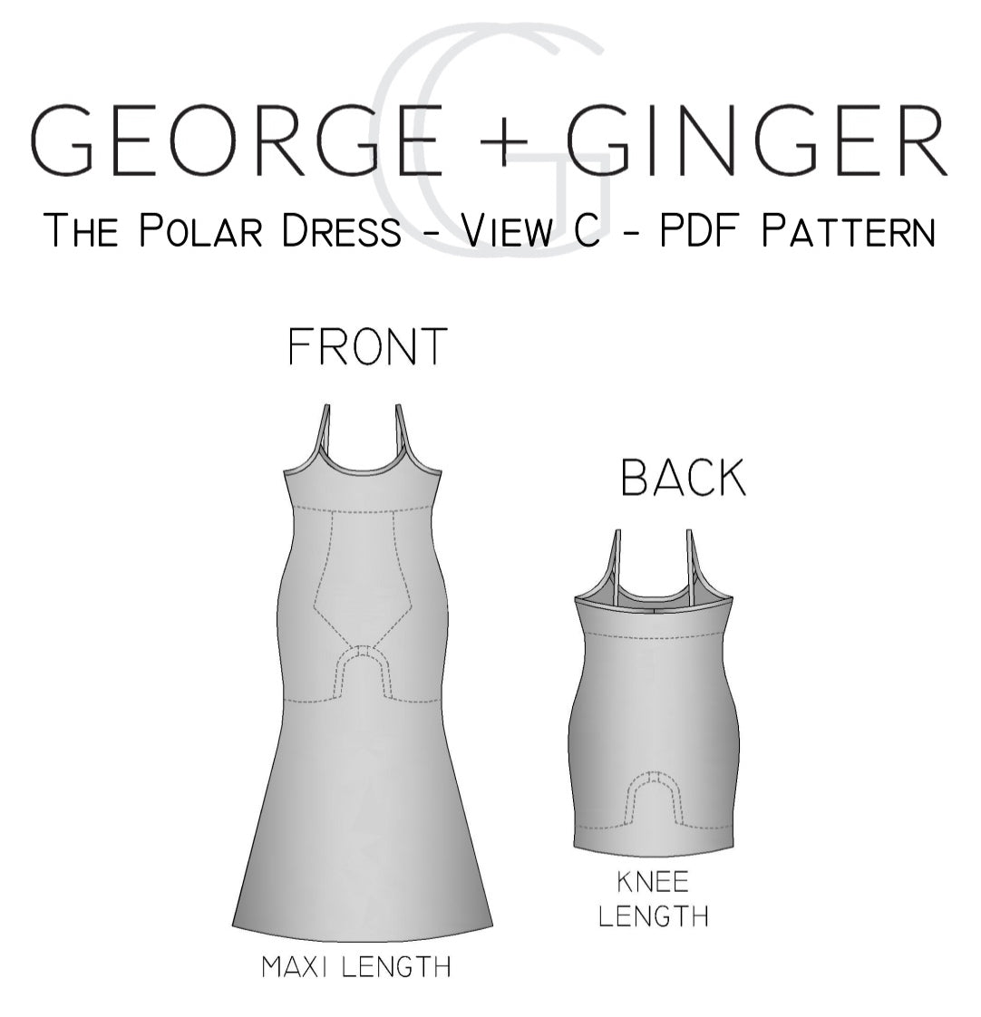 The Polar Dress Collection PDF Sewing Pattern – George And Ginger