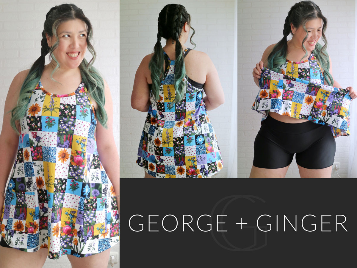 George Ginger Patterns The Orbital Dress PDF Sewing Pattern – George And Ginger Patterns