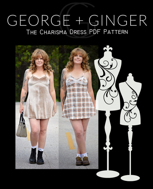 The Charisma Dress PDF Sewing Pattern
