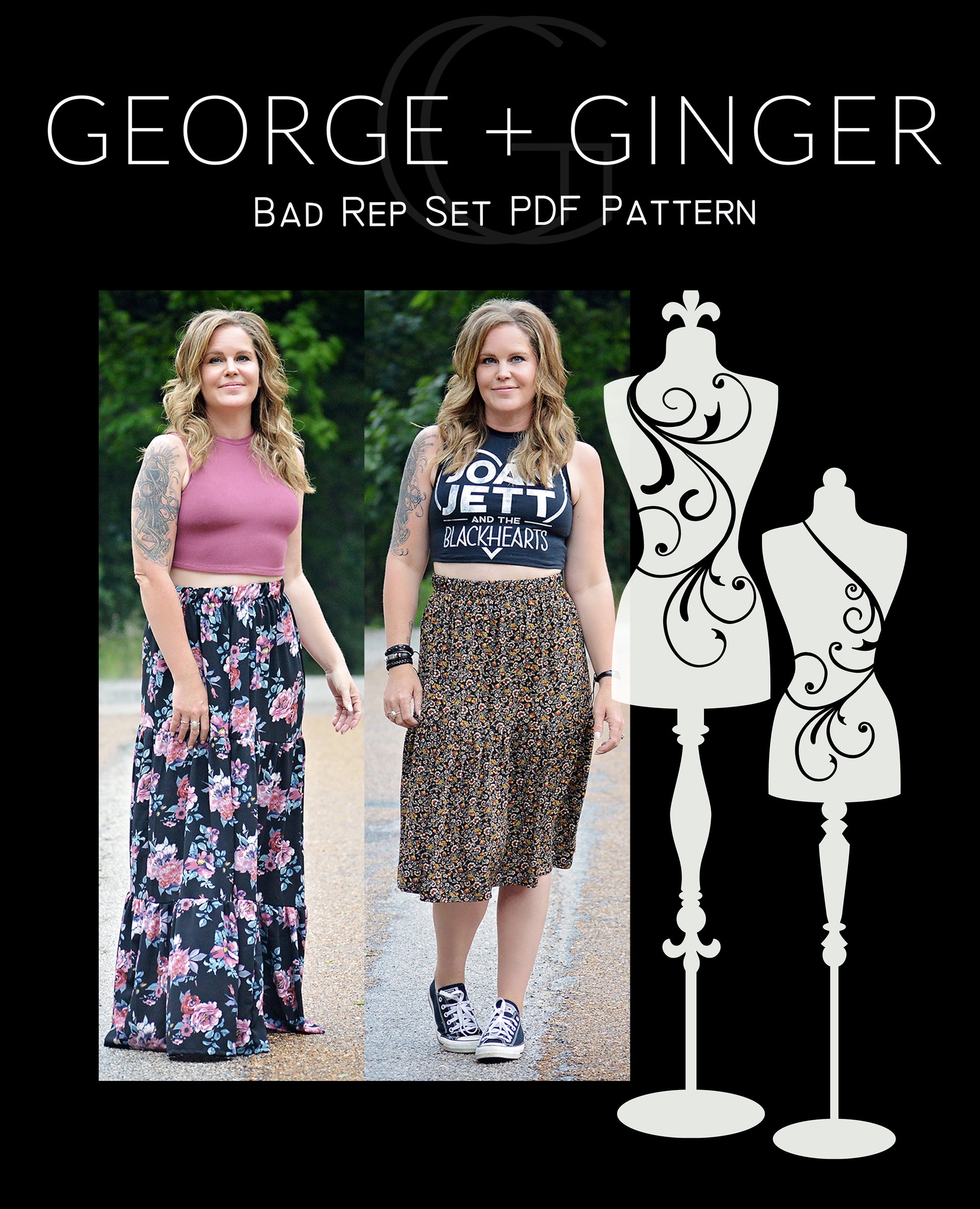 The Bad Rep Free Set PDF Sewing Pattern – George And Ginger Patterns