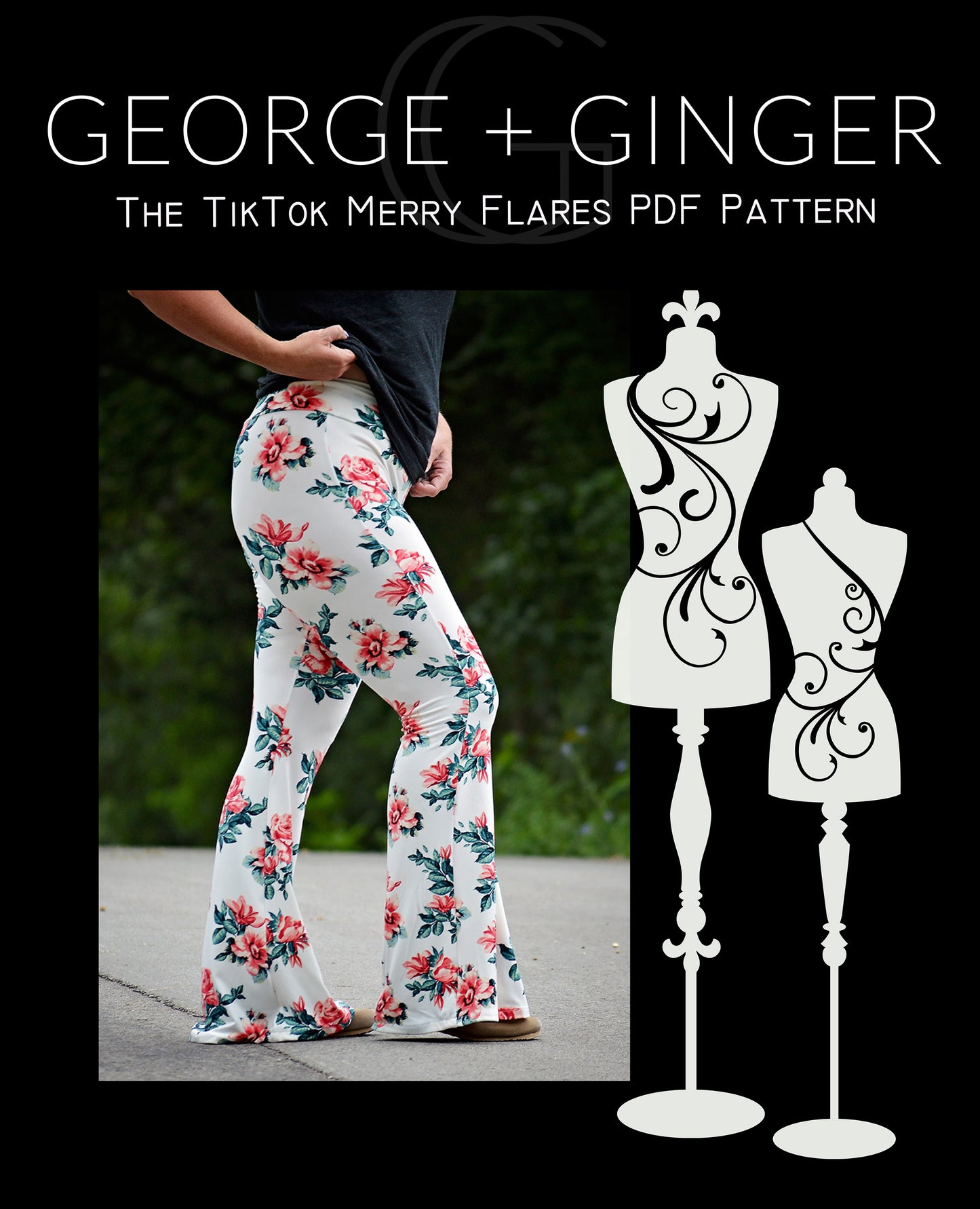 The TikTok Merry Flares PDF Sewing Pattern