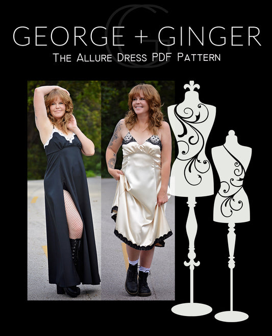 The Allure Dress PDF Sewing Pattern