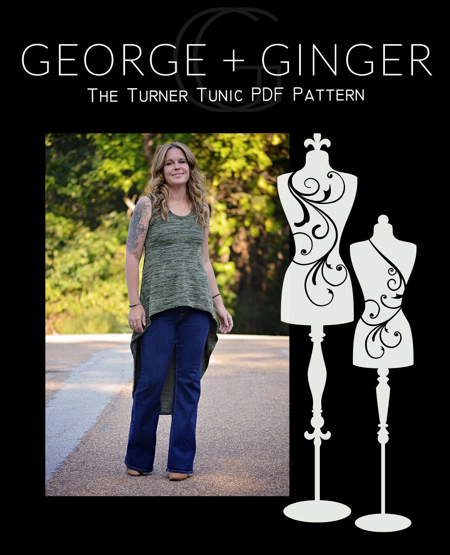 The Turner Tunic PDF Sewing Pattern