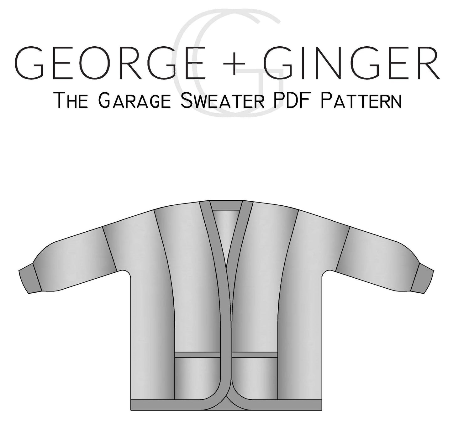 The Garage Sweater PDF Sewing Pattern