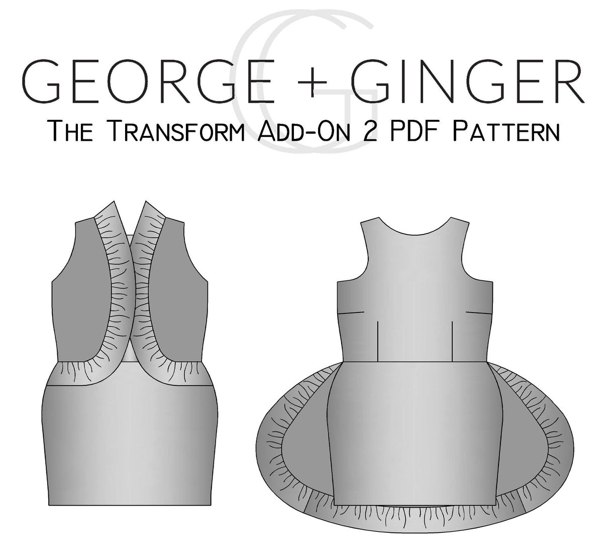 The Transformation Collection PDF Sewing Pattern – George And Ginger ...