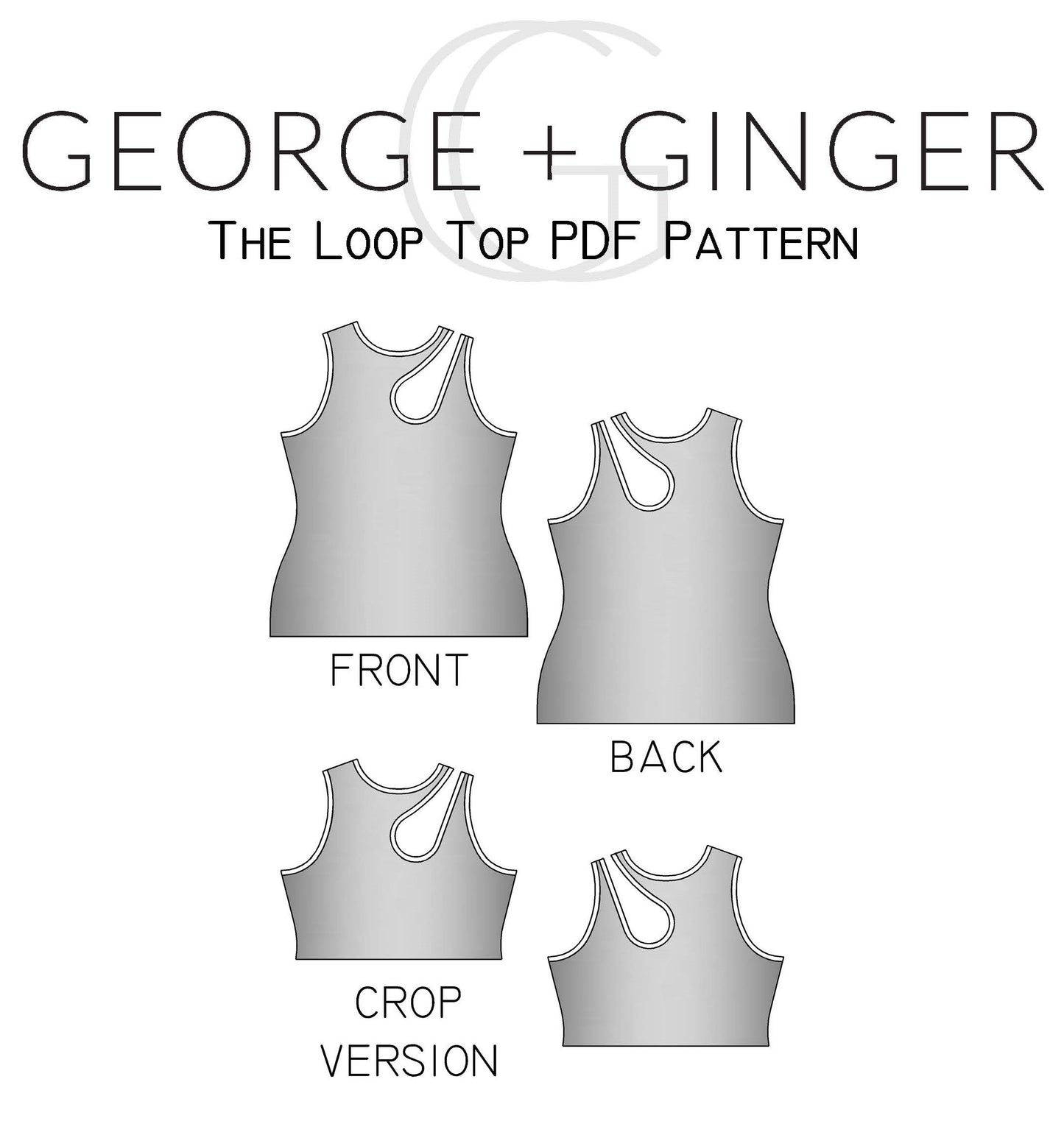 The Loop Top PDF Sewing Pattern