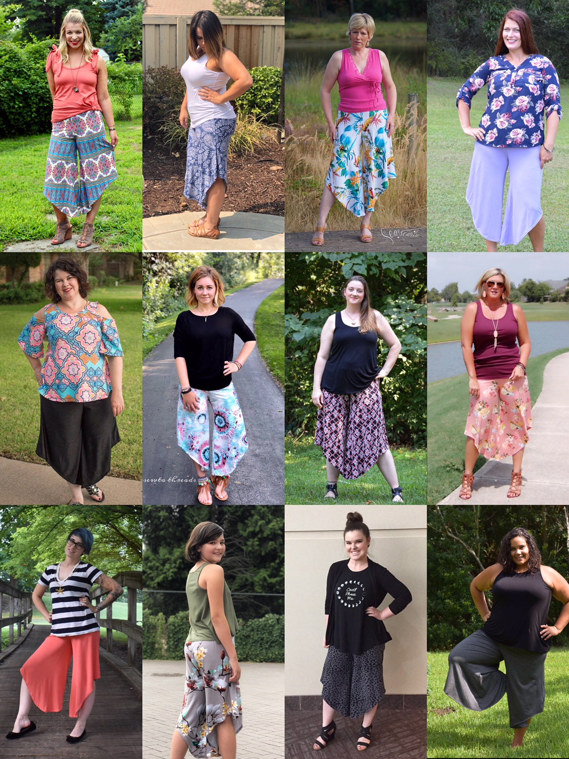 The Petal Pants PDF Sewing Pattern