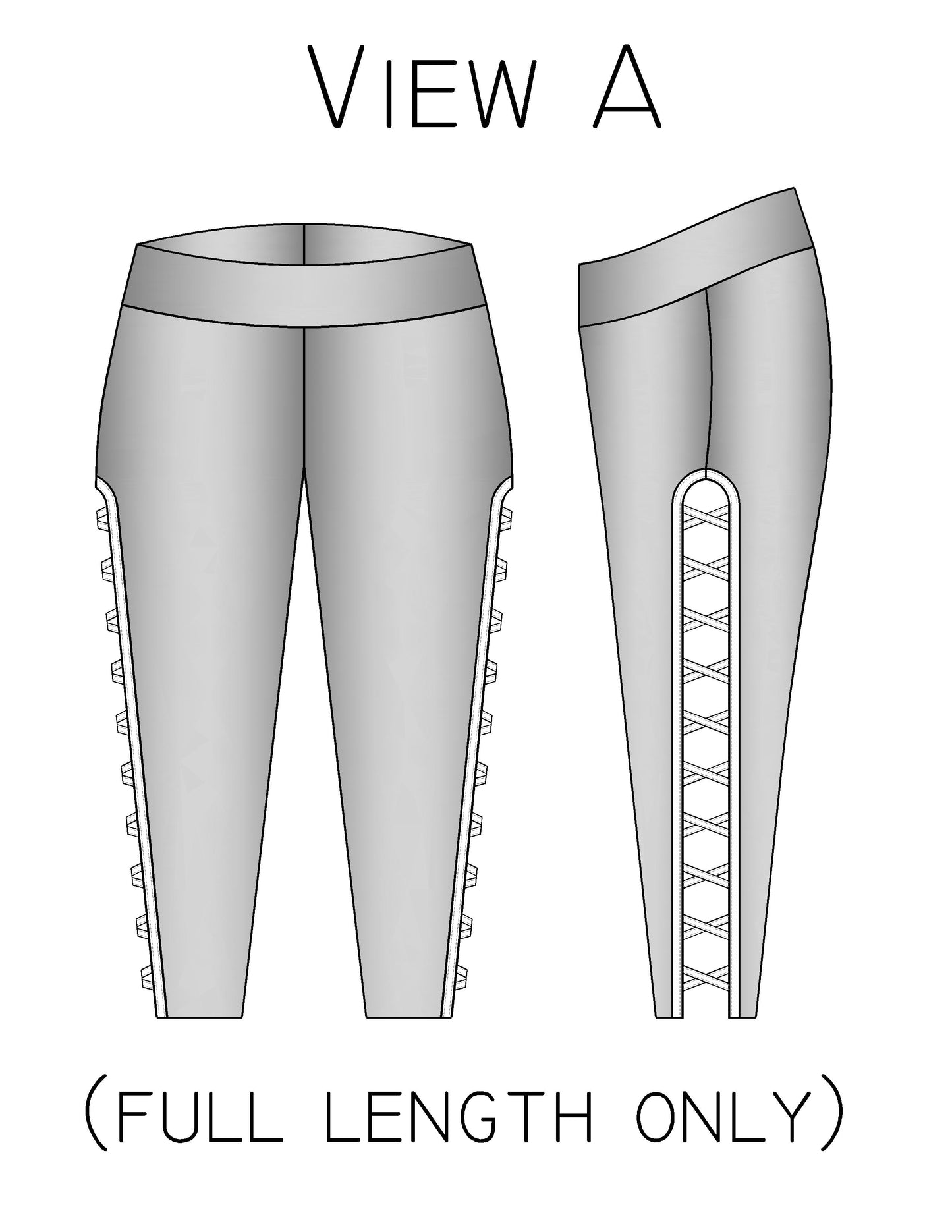 The Roxie Stockings Cutout Bundle PDF Sewing Pattern