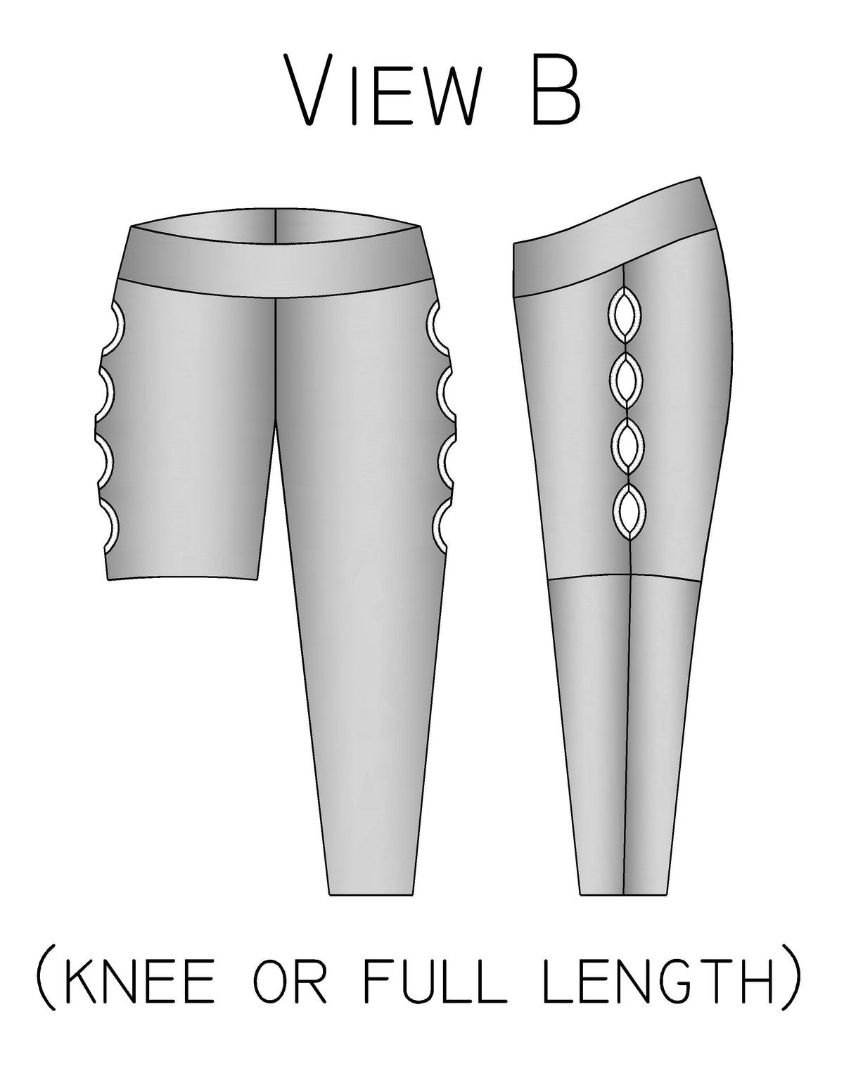 The Roxie Stockings Collection PDF Sewing Pattern – George And Ginger ...