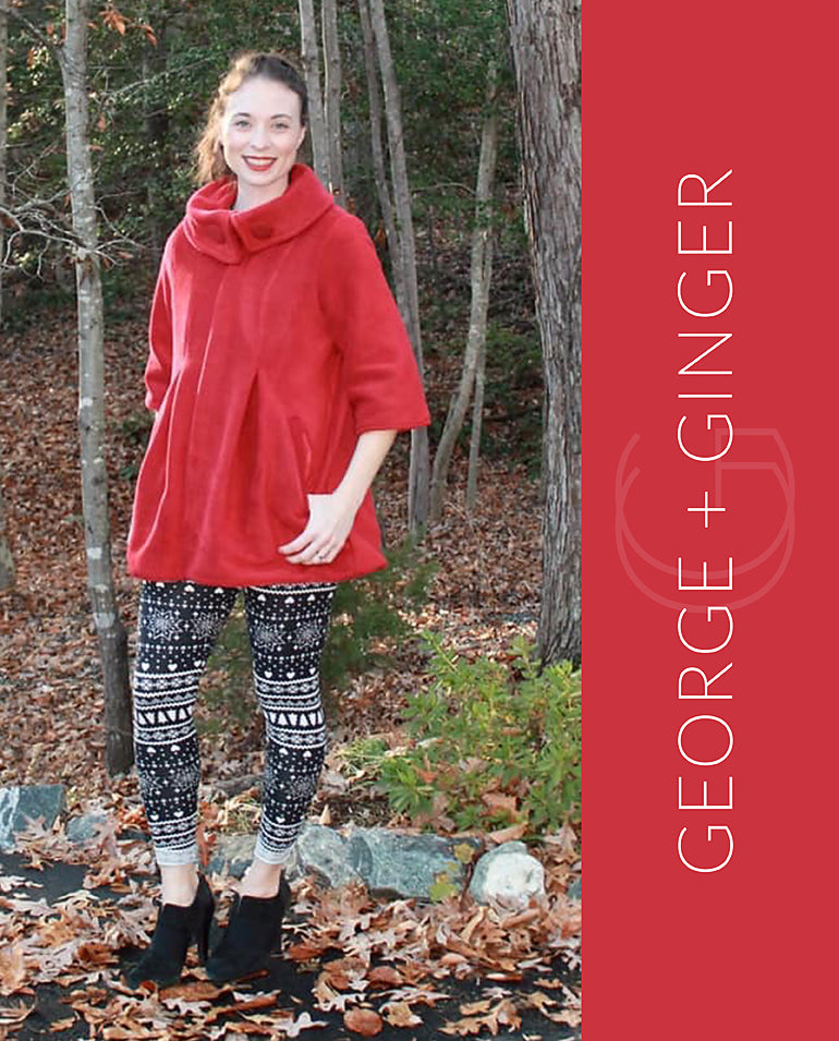 The Cold Snap Coat PDF Sewing Pattern