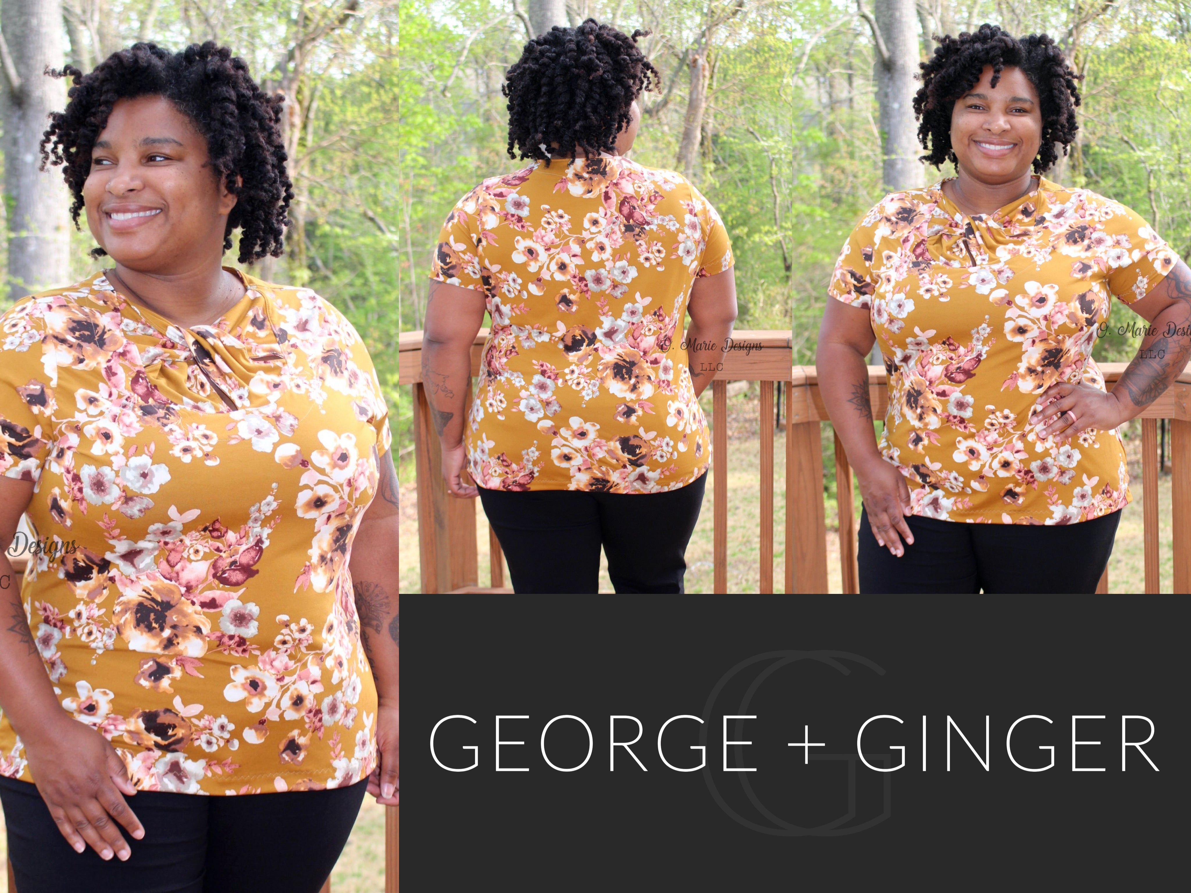 George Ginger Patterns The Vista Top PDF Sewing Pattern – George And Ginger Patterns