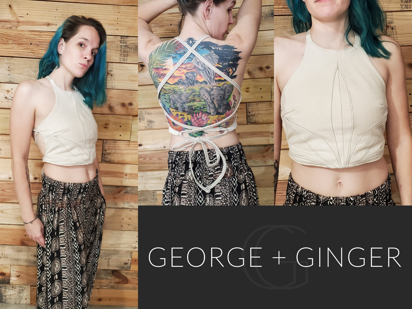 The Canny Crop Top PDF Sewing Pattern