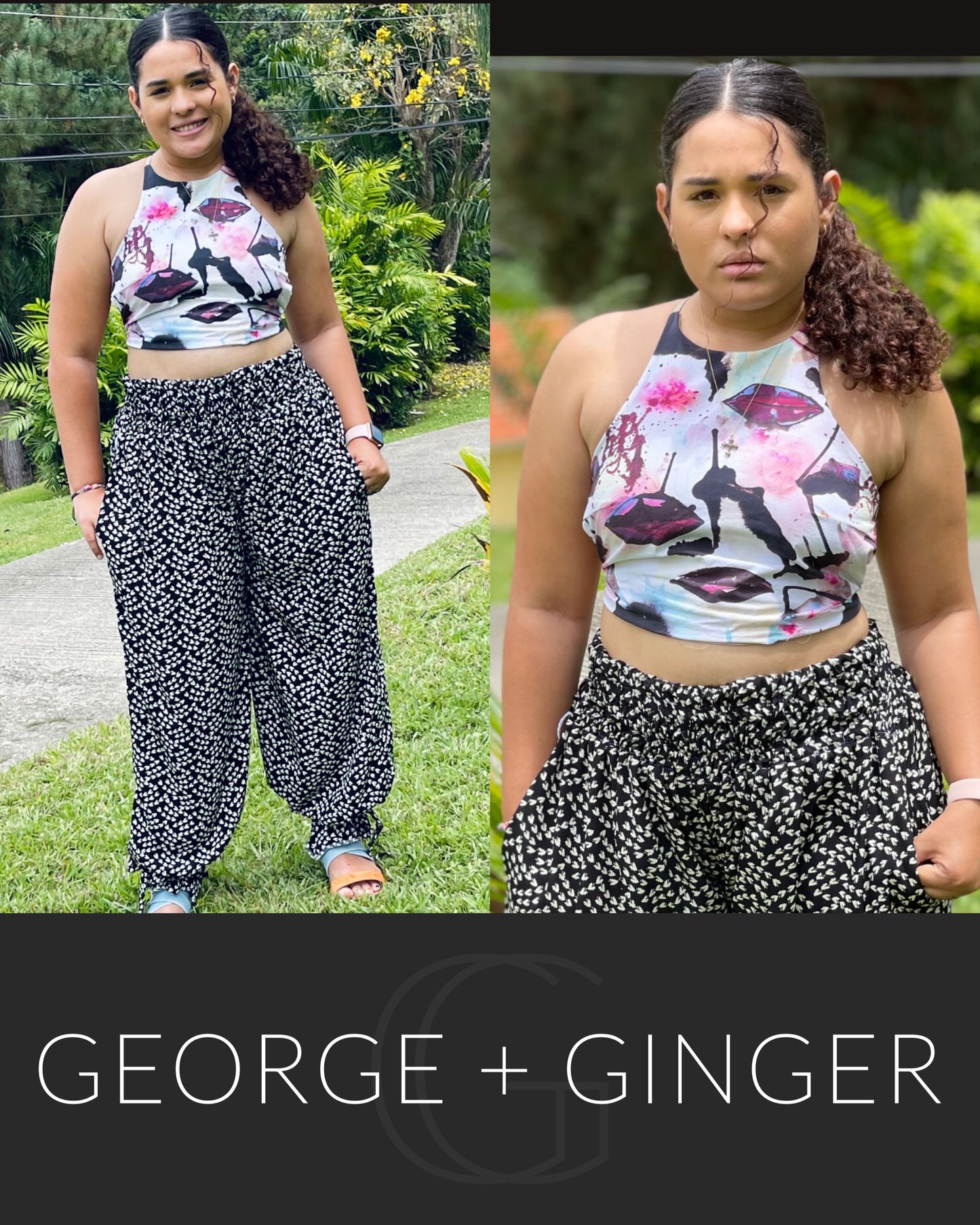 The Canny Crop Top PDF Sewing Pattern