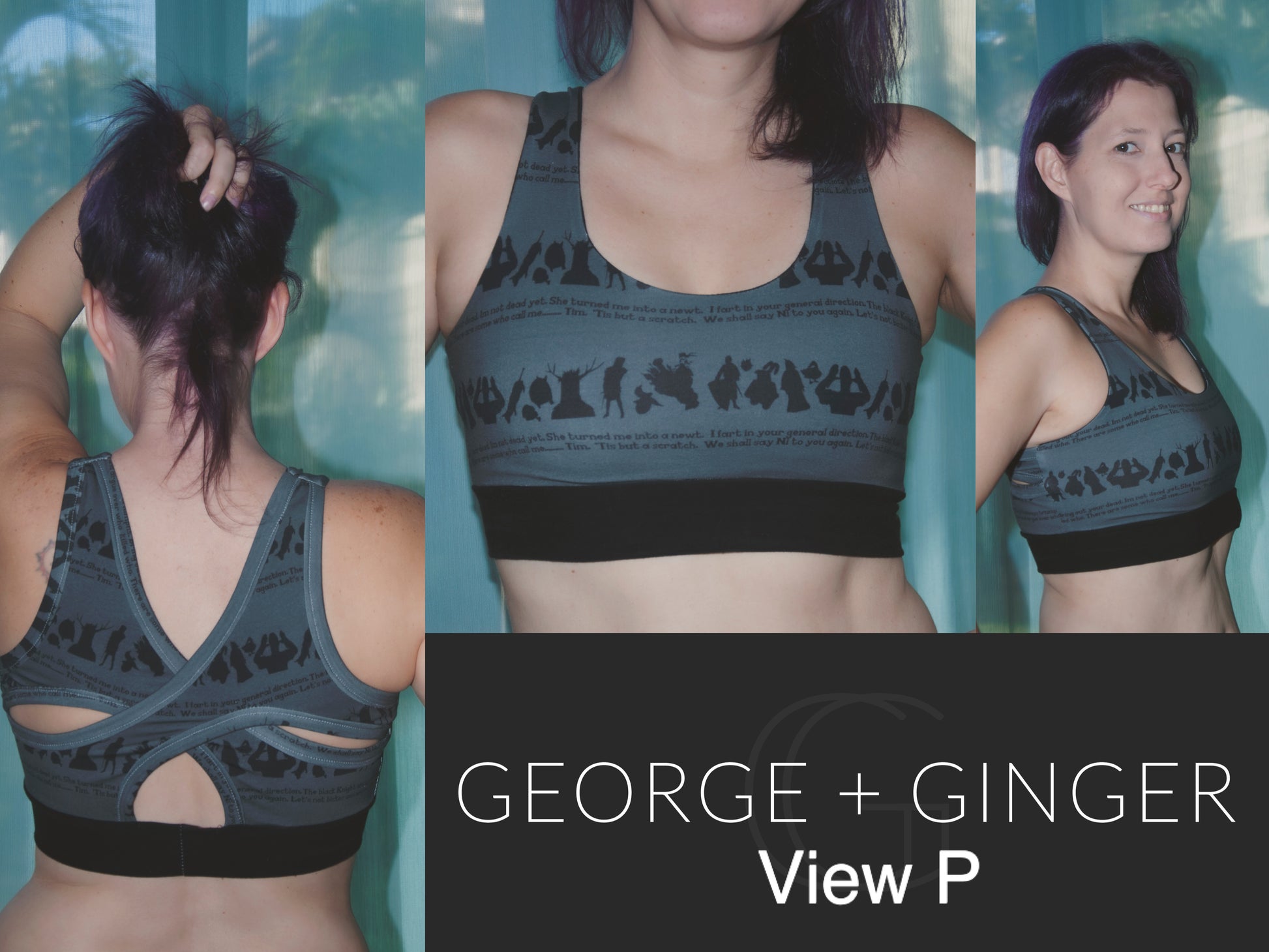 The Switch It Up Bra (Back Edition) PDF Sewing Pattern – George And Ginger  Patterns